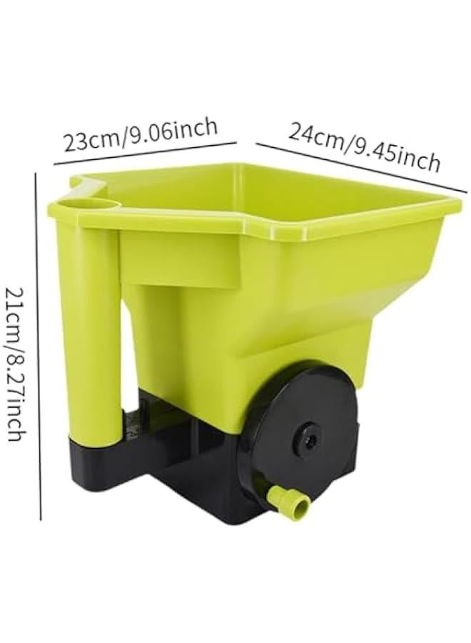 Fertilizer Spreader,Handheld Spreader for Salt Portable Reusable Garden Tools Planter Tool Spreader Fertilizer Dispenser - Image 3